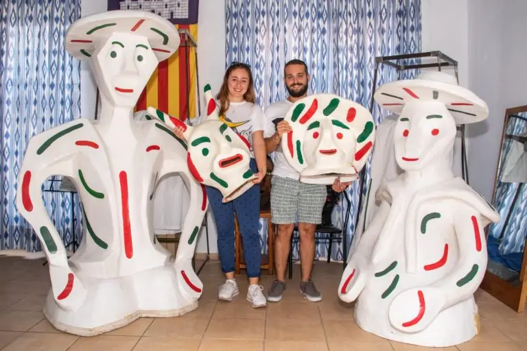 Marta García i Jesús Rus: “El món dels gegants t’enganxa”