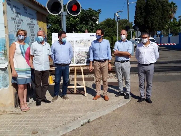 SFM invertirà 1,9 milions en la substitució del pas a nivell de sa Farinera per un pas sota les vies per a vianants i un pont per al trànsit de vehicles