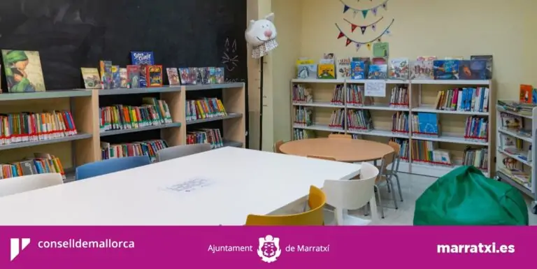L’Ajuntament de Marratxí renova per complet el mobiliari de la Biblioteca de Pòrtol