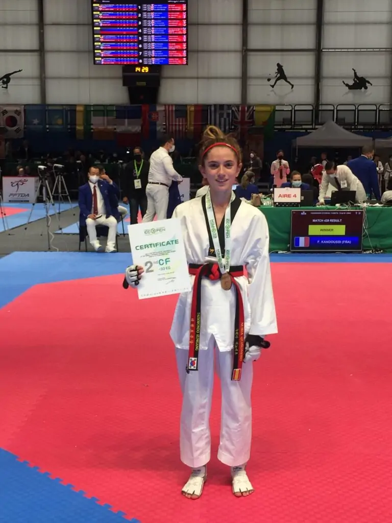 La marratxinera Nuria Quiñonero se proclama subacampeona del Open Internacional Ecopen G1 de taekwondo