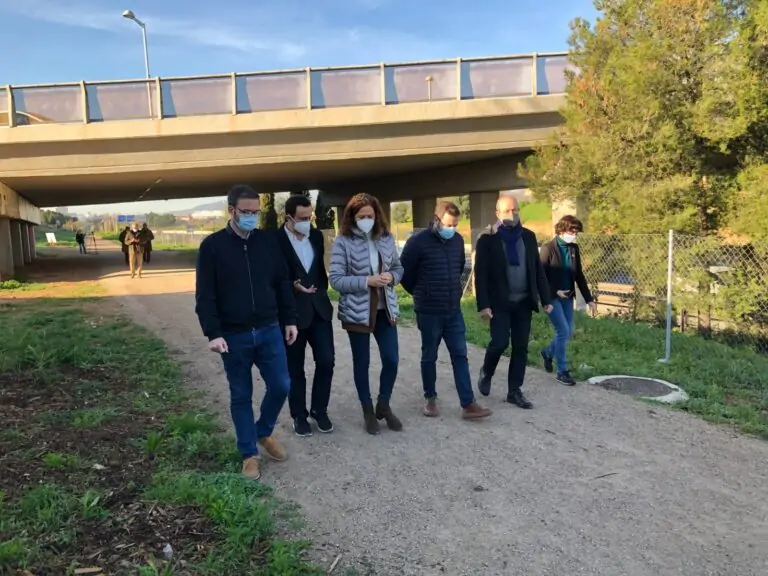 Marratxí y Palma, más cerca con el nuevo vial para ciclistas y peatones que une Sa Cabana y Son Cladera