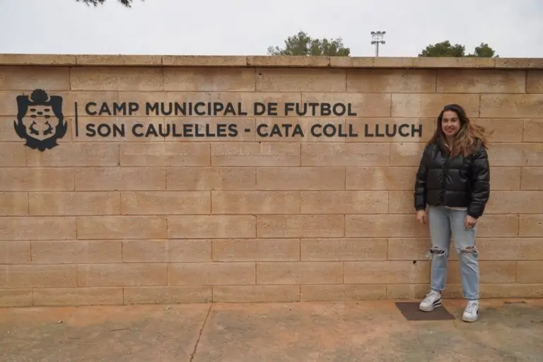 El Ayuntamiento de Marratxí y Cata Coll presentan el nuevo campo de fútbol Son Caulelles-Cata Coll Lluch