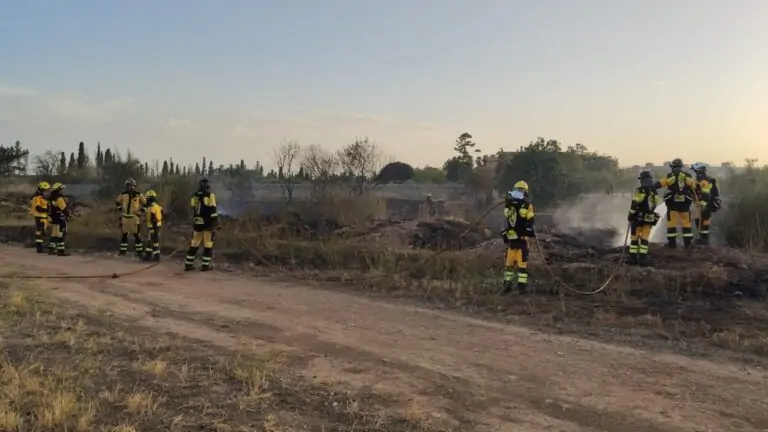 Controlat un incendi a Palma que ha cremat cinc hectàrees de rostolls en una zona limítrofa a Marratxí
