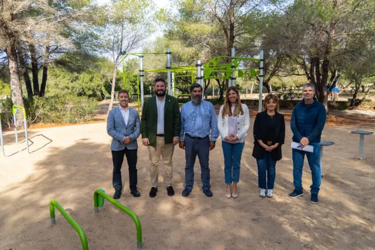El Ayuntamiento de Marratxí inaugura un nuevo parque de calistenia en Sa Vinya de Son Verí