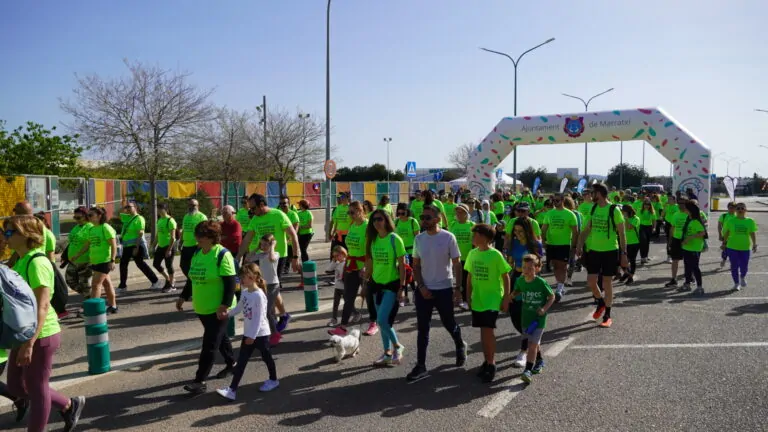Marratxí celebra la primera caminata de “Mallorca en Marcha contra el Cáncer” por segundo año consecutivo 
