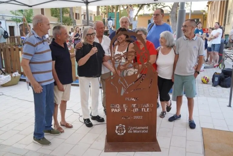 Marratxí inaugura la renovada Plaça de Es Pont d’Inca que llevará el nombre del ex alcalde Miquel Bestard