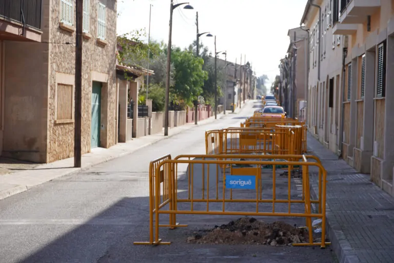 Marratxí inicia la renovación de la red de agua potable en Sa Cabaneta