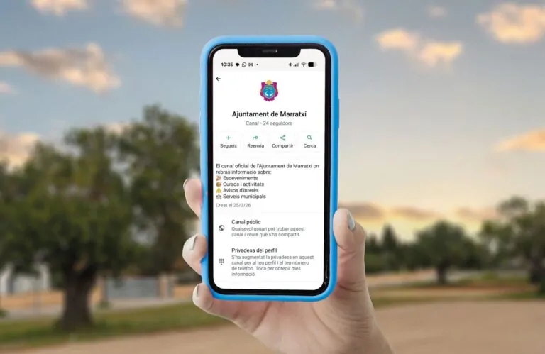 Nuevo canal oficial de WhatsApp para informar a la ciudadanía